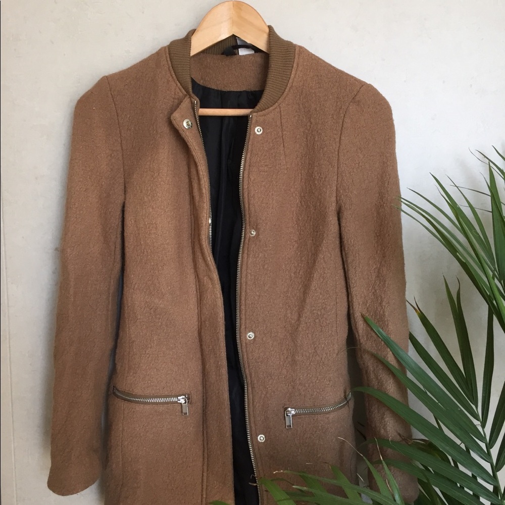 H & M Camel Colored Winter Jacket